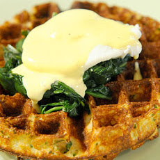Easter Waffles Florentine