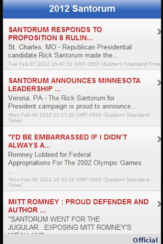 2012 Candidate: Rick Santorum
