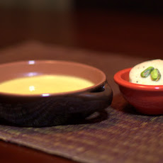 Cardamom Coconut Pots de Creme with Pistachio Shortbread
