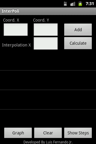 Interpoli Interpolation App