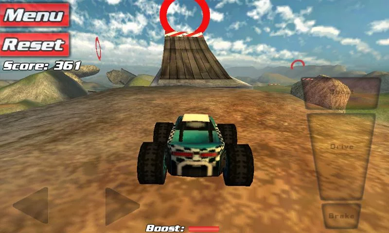 Android application Crash Drive 3D - Offroad race screenshort