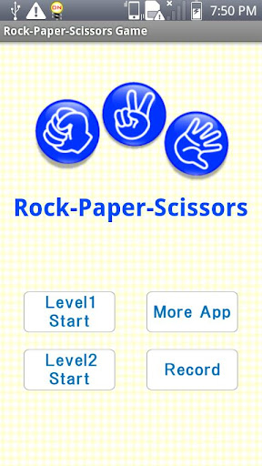 【免費休閒App】Rock-Paper-Scissors Game-APP點子