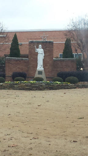 Catholic High School Statue