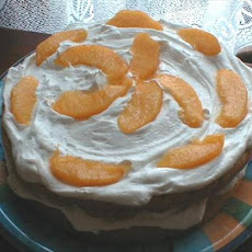 Light Peach Cake