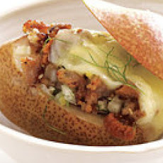Sausage-Stuffed Pears