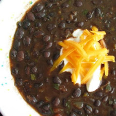Instant Black Bean Soup