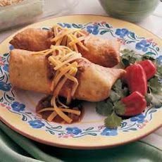 Beef Chimichangas