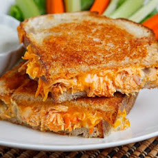 Buffalo Chicken Grilled Cheese Sandwich