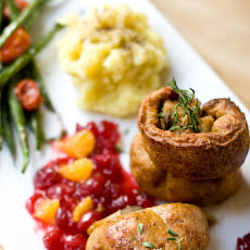 Seitan Roulade with Chestnut Stuffing