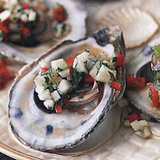 Oysters with Apple Mignonnette