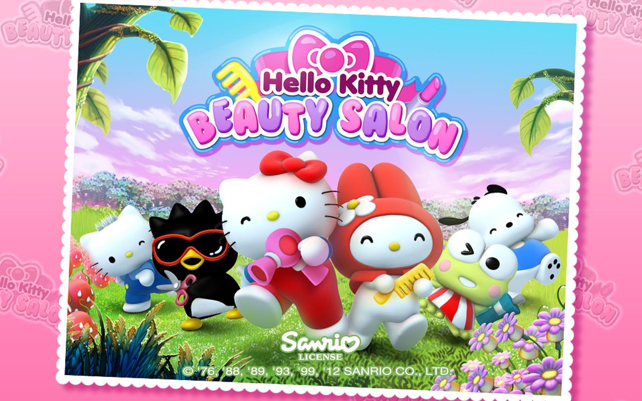Android application Hello Kitty Beauty Salon screenshort