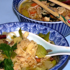 Chicken Noodle Soup With an Asian Touch