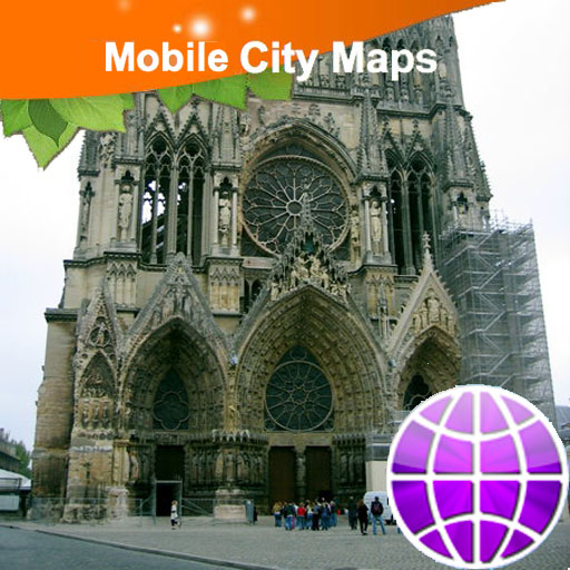 Reims Street Map LOGO-APP點子