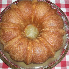 Rum Cake With Glaze