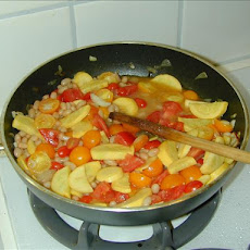 White Bean & Veggie Saute