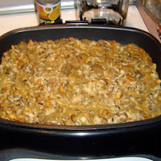 Eggplant and Mushrooms with Wild Rice