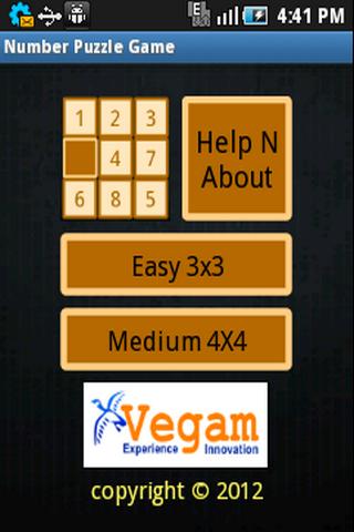 Number Puzzle Game