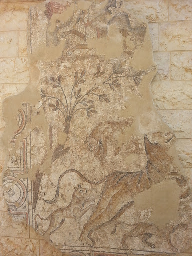 Ancient Lion Mosaic