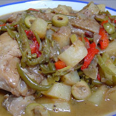 CUBAN CHICKEN STEW (Guisado De Pollo)