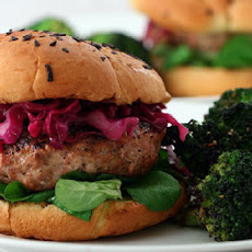 Rosemary Grilled Turkey Burgers