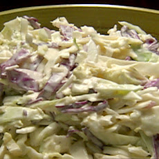 Cabbage, Apple and Almond Slaw