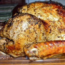 Honey Brined Herb Roasted Turkey
