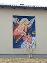 Wandmalerei Engel