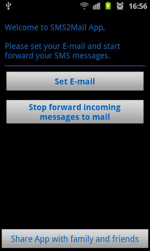 SMS to Mail