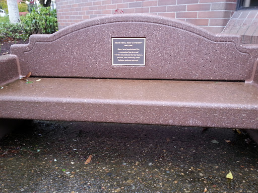 Sherri Fittro Tutor Memorial Bench