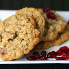 Orange Cranberry Oatmeal Cookies