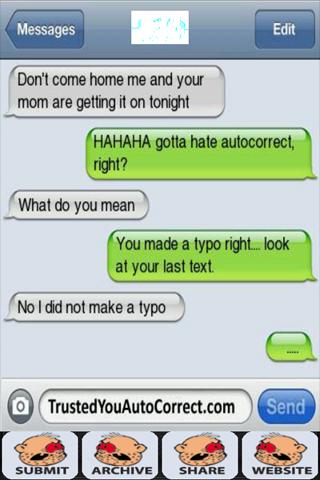 Trusted You Auto Correct