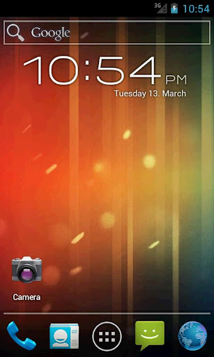 ClockWidget for ICS