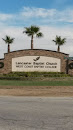 Lancaster Baptist Church/West Coast Baptist College Sign 
