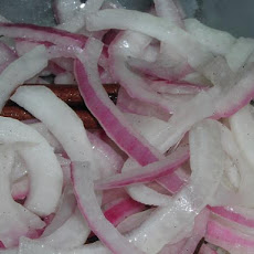 Marinated Walla Walla Sweet and Red Onion Rings