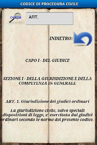 【免費書籍App】CODICE CIVILE+PROCEDURA CIVILE-APP點子