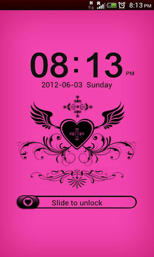 GO Locker Black-Pink Theme