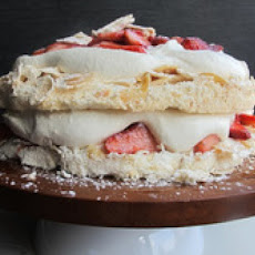 Strawberries and Cream Pavlova