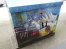 A Classic Painted Box Mural
