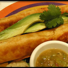 Chicken and Cheese Flautas