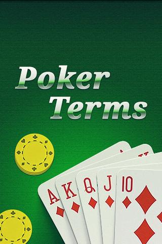Poker Terms