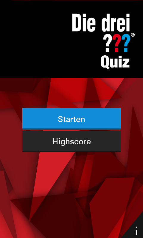 Android application Die drei ??? – Quiz screenshort