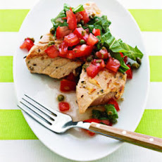 Grilled Tuna with Tomato Salsa