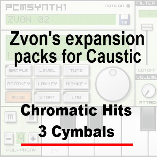 Chromatic Hits 3 - Cymbals LOGO-APP點子