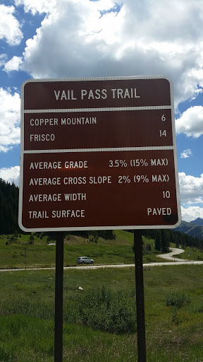 Vail Pass Trail Trailhead