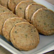 Parmesan and Thyme Crackers