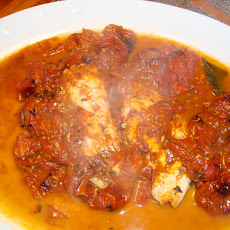 Fish Fillets (Cod, Haddock, Pollack - You Name It - in Roasted Tomato Broth