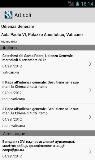 【免費新聞App】Radio Vaticana-APP點子