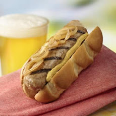German-Style Beer Brat Sandwich