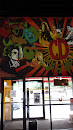 Last Stop CD Shop Mural