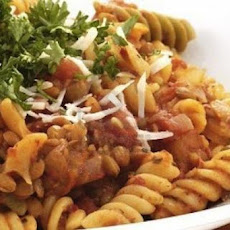 Sicilian Lentil Pasta Sauce
